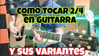 🚩 Cómo tocar ritmo 24 y sus tres variantes en guitarra estilo Campirano [upl. by Held]