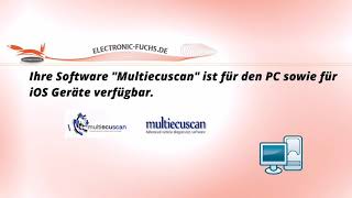 Multiecuscan Software  Interface [upl. by Enelyw]