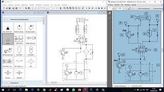 SIMULACIÓN DE CIRCUITOS HIDRÁULICOS [upl. by Devinna]