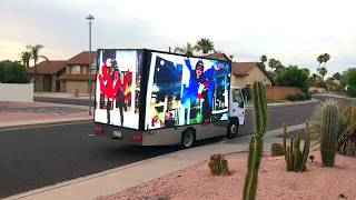 LED Digital Mobile billboard truck [upl. by Burroughs41]