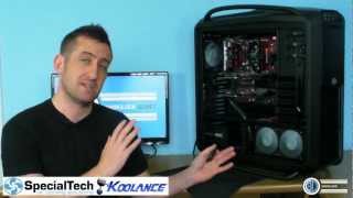 CKC Final Video amp Benchmarking Coolermaster Koolance Cosmos [upl. by Tonkin550]