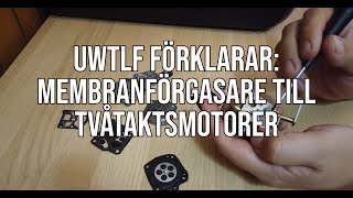 Förgasare till motorsåg grästrimmer röjsåg osv [upl. by Amin]