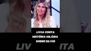 Lívia conta história sobre Silvio vitrinenoticiasonline liviaandrade silviosantos [upl. by Aiyot610]