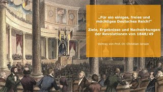 „Für ein einiges freies und mächtiges Deutsches Reich“ – Die Revolutionen von 184849 [upl. by Mak]