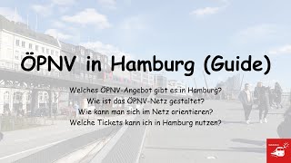 Nahverkehrsnetz Hamburg Guide [upl. by Adeirf556]