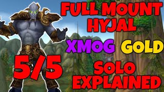 FULL Battle for Mount Hyjal Solo EXPLAINED Hunter PoV Cataclysm Classic [upl. by Tan]