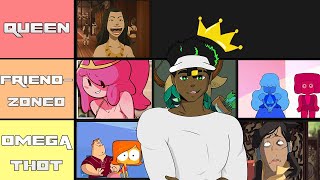 The Ultimate Cartoon Waifu Tier List  King WFA [upl. by Tigges62]