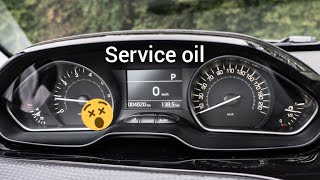 Come eseguire il reset service olio della Peugeot 208 gratis [upl. by Issim]