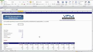 Financial Modelling  Sensitivity and Scenario Analysis [upl. by Carolin106]