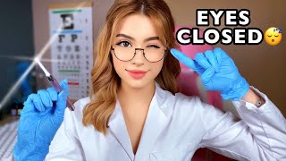 ASMR Cranial Nerve Exam but EYES CLOSED 👀 Doctor ASMR for Sleep ❤️ Follow my Instructions [upl. by Chet812]