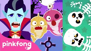 BEST 🎃 Halloween Songs for Kids 👻  Chumbala Halloween Bus Monster Finger Family  Pinkfong [upl. by Mandler492]