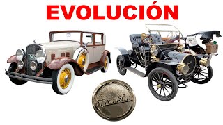 Evolución de Coches Franklin  Modelos por orden cronológico [upl. by Adnohsor195]