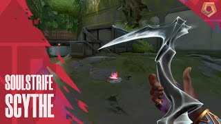 SOULSTRIFE SCYTHE SKIN GAMEPLAY SOULSTRIFE KNIFE  VALORANT SOULSTIFE SKIN COLLECTION [upl. by Dnilasor]