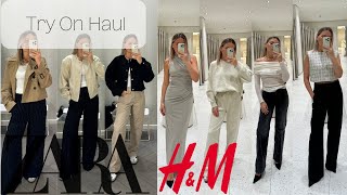 BIG ZARA and HampM TRY on HAUL vlog February [upl. by Garfinkel]