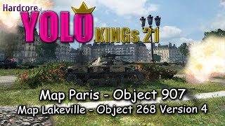 WOT quotYou only live oncequot play style YOLO KINGs 21 WORLD OF TANKS [upl. by Eimar193]