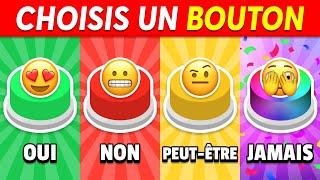 Choisis un BOUTON OUI ou NON ou PEUTÊTRE ou JAMAIS 🟢🔴🟡🟣 [upl. by Gristede]