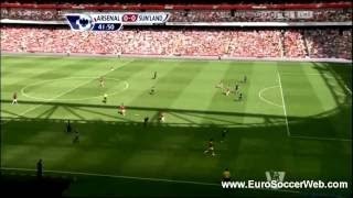 Arsenal Vs Sunderland 00 Full Match Highlights 8182012 HD [upl. by Carrington27]