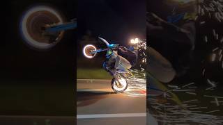 I’m burning fe501 husqvarna bikelife supermoto night burning shorts trending [upl. by Abbotsen]