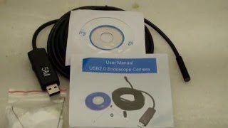 5M Endoscope Camera Review [upl. by Ticknor]