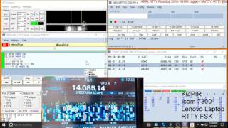 Ham Radio K0PIR Live Stream ARRL RTTY Roundup Icom 7300 N1MM Logger MMTTY FSK [upl. by Boleslaw]