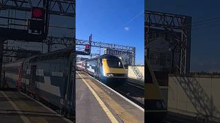 HST stops at stockport railway train britishrailways trainspotting locomotive hst thrash [upl. by Fawcett356]