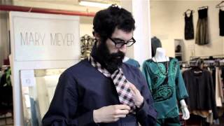 How to Shorten a Tie  Fashion Forward [upl. by Barcellona]