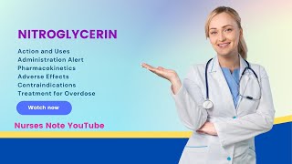 NITROGLYCERIN  Nitroglycerin Action  GTN Infusion  Nitroglycerin Nurses Note YouTube [upl. by Llenaj]