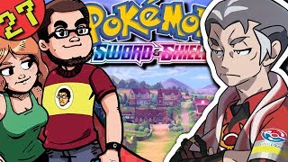 VS Fire Gym Leader Kabu  Pokemon Sword amp Shield Coop Multiplayer Gameplay Motostoke Stadium [upl. by Ajan]