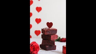 Red Velvet Brownies  Homwmade brownies  Quick recipe of Brownies  Balzano Airfryer Recipe [upl. by Albina120]