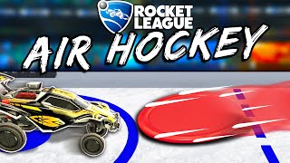 THIS IS ROCKET LEAGUE AIR HOCKEY [upl. by Pachton]