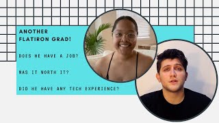 I interviewed another flatiron school coding bootcamp grad MUST WATCH [upl. by Suoicserp450]