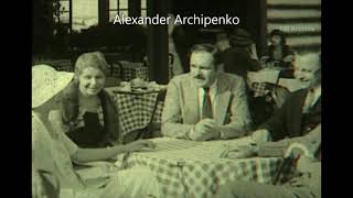 Chicago Worlds Fair 1933 Ukrainian Pavilion Alexander Archipenko Miss Ukraine HD [upl. by Longan]