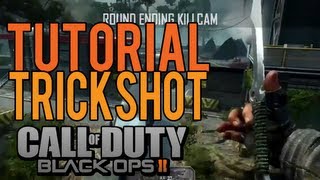 Tutorial Trickshot BO2 1  Knife Flip  Black Ops 2  em Português [upl. by Nowaj]