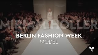 Berlin Fashion Week  Model Miriam Höller [upl. by Wes]