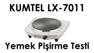 Kumtel LX7011 Elektrikli Ocak Hot plate İncelemesi [upl. by Kernan]