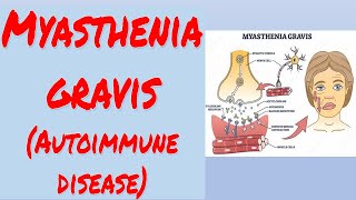 Myasthenia gravis  Autoimmune disease [upl. by Aliek]