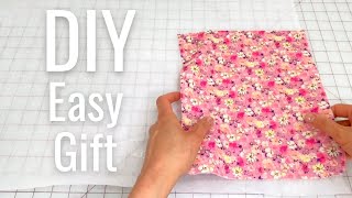 DIY Easy Gift  Only 2 Pieces of Fabric [upl. by Nerland]