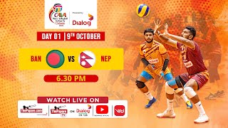 Bangladesh vs Nepal  CAVA Men’s Volleyball Challenge Cup 2023 [upl. by Clava958]