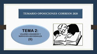 TEMA 2II VALORES AÑADIDOS Y SERVICIOS ADICIONALES [upl. by Hehre755]