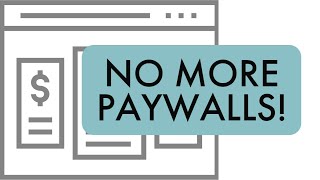 Bypass Any Paywalls  How to [upl. by Riccio]