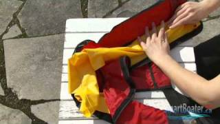 How to RePack an Inflatable Life Jacket [upl. by Buyse]