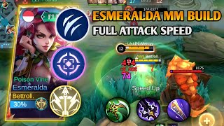 NEW BUILD FOR ESMERALDA  ESMERALDA MARKSMAN BUILD FULL ATTACK SPEED  INSPIRE [upl. by Fair530]