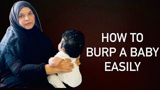 How to correctly Burp a baby [upl. by Michaele]