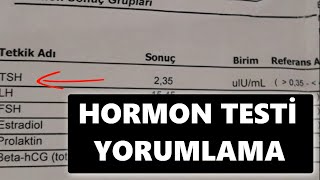 HORMON TESTİ SONUCU YORUMLAMA  Adan Zye ÖZET [upl. by Ahsenad]