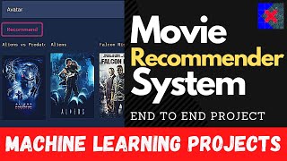 Movie Recommender System Project  Content Based Recommender System with Heroku Deployment [upl. by Redle]