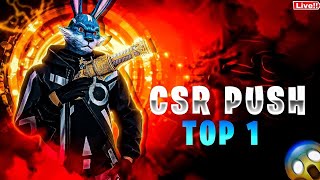 Free fire Cs rank push Ff  cs rank cs rank push 1v4  bunny Free fire  green Jerry [upl. by Kcinemod]