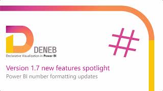 Deneb version 17 new features spotlight 07 Power BI number formatting updates [upl. by Notsnorb802]