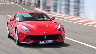 Ferrari F12 Berlinetta Madness in Monaco [upl. by Adnofal]