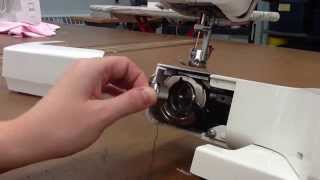 How to Thread the Janome JS1008 Sewing Machine [upl. by Martyn222]