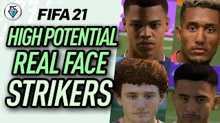 FIFA 21 HIGH POTENTIAL REAL FACE STRIKERS [upl. by Donetta470]